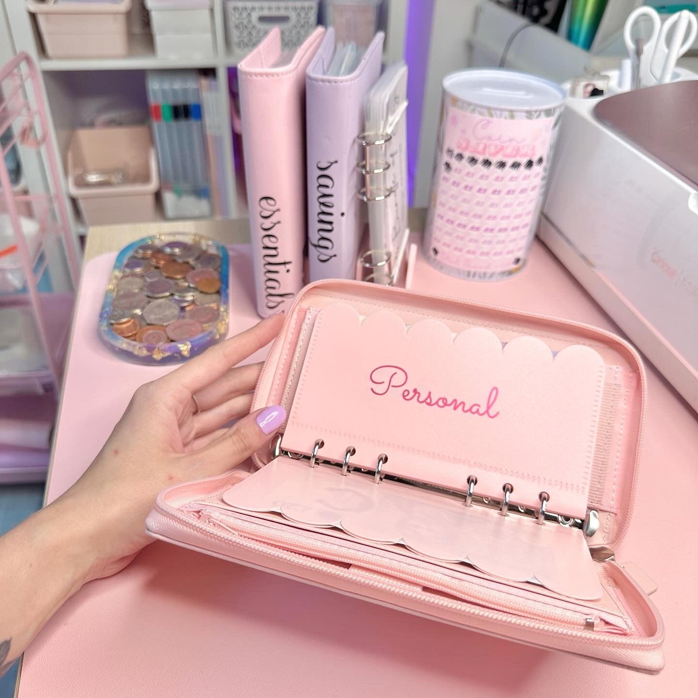 Pink Clouds • A6 Cash Envelopes