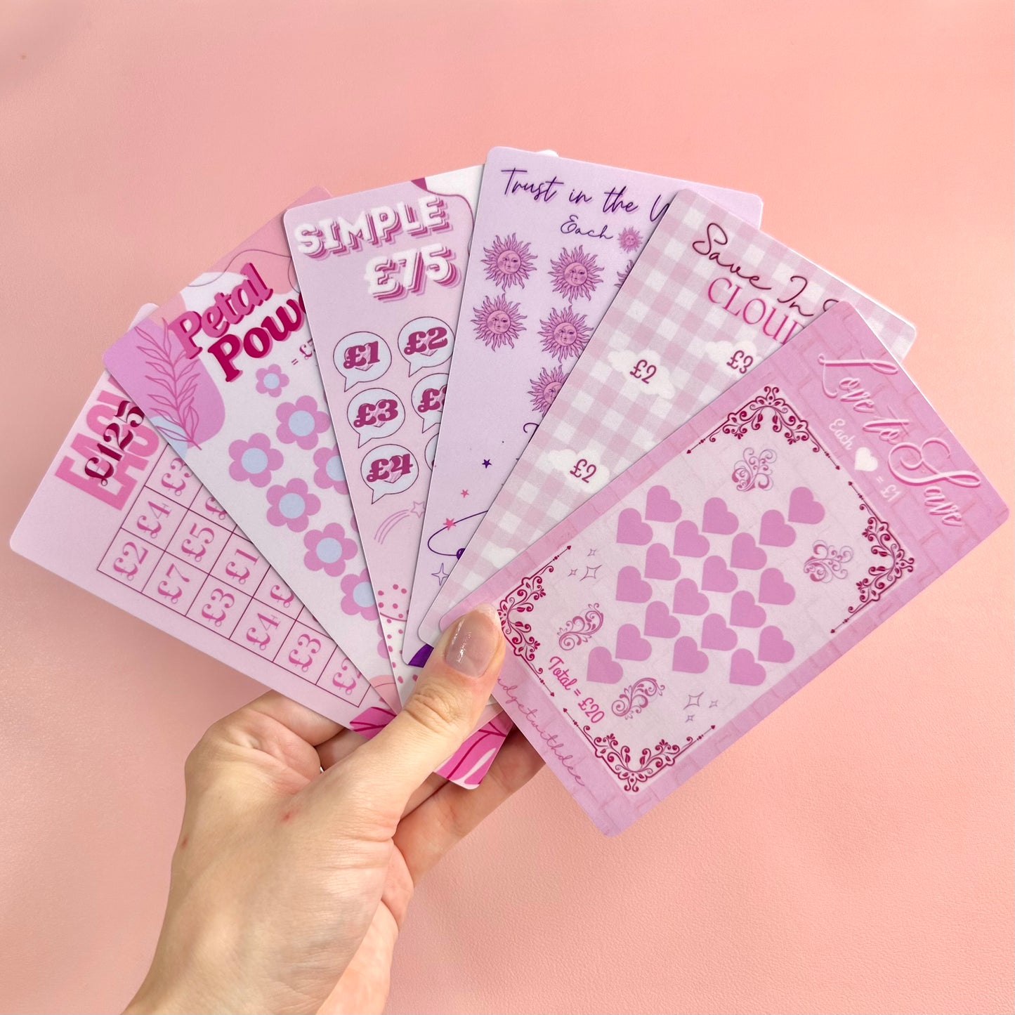 Small Steps, Big Savings - Pink Mini Challenges Bundle Set