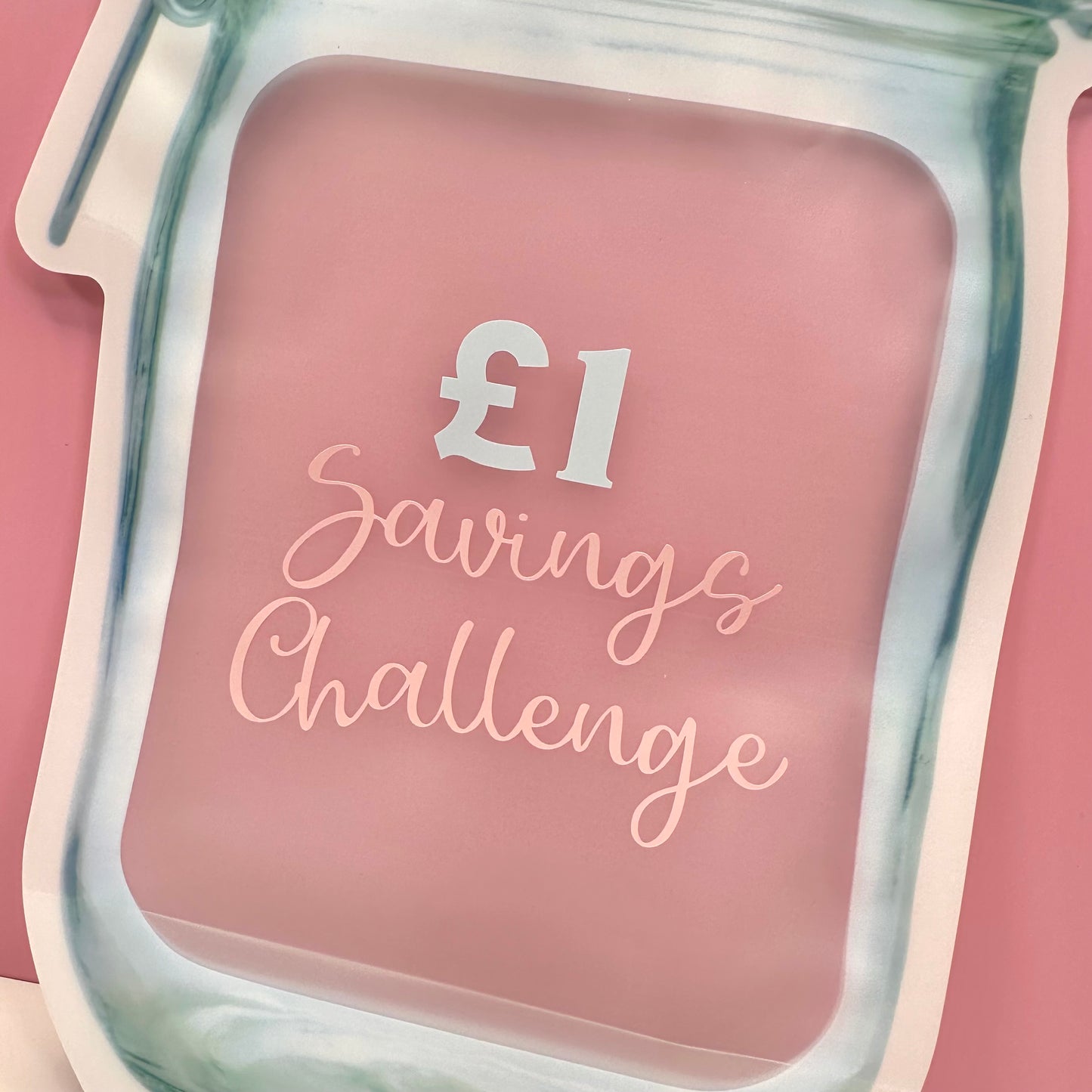 £1 Challenge Bundle with Zip Lock Money Bag!