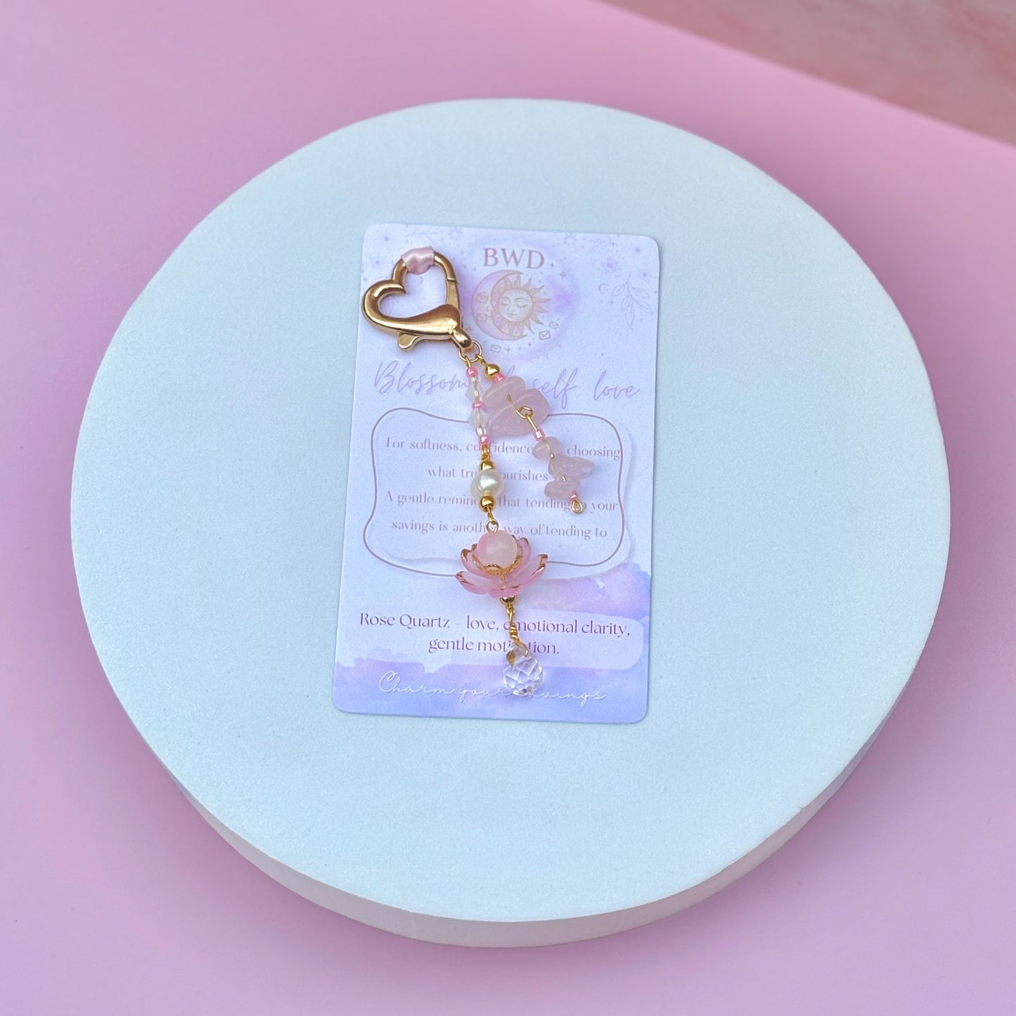 Blossom of self love - Rose Quartz