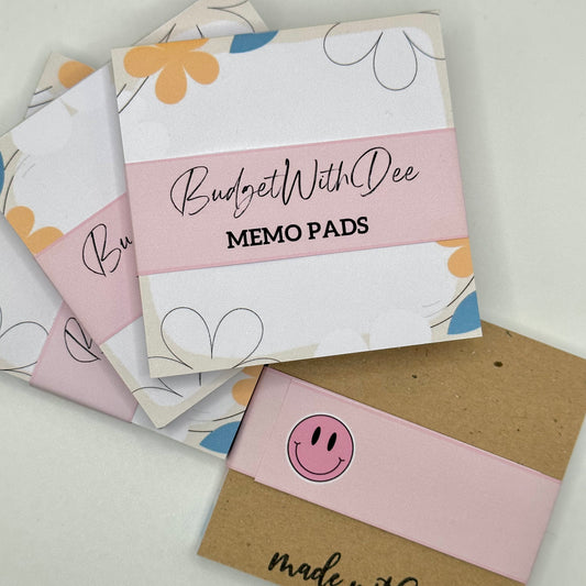 Boho Bride - Handmade Memo Pad