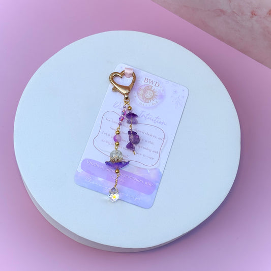 Divine Intuition - Amethyst abundance charm