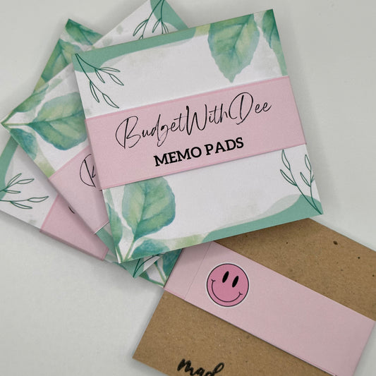 Botanical Babe - Handmade Memo Pad