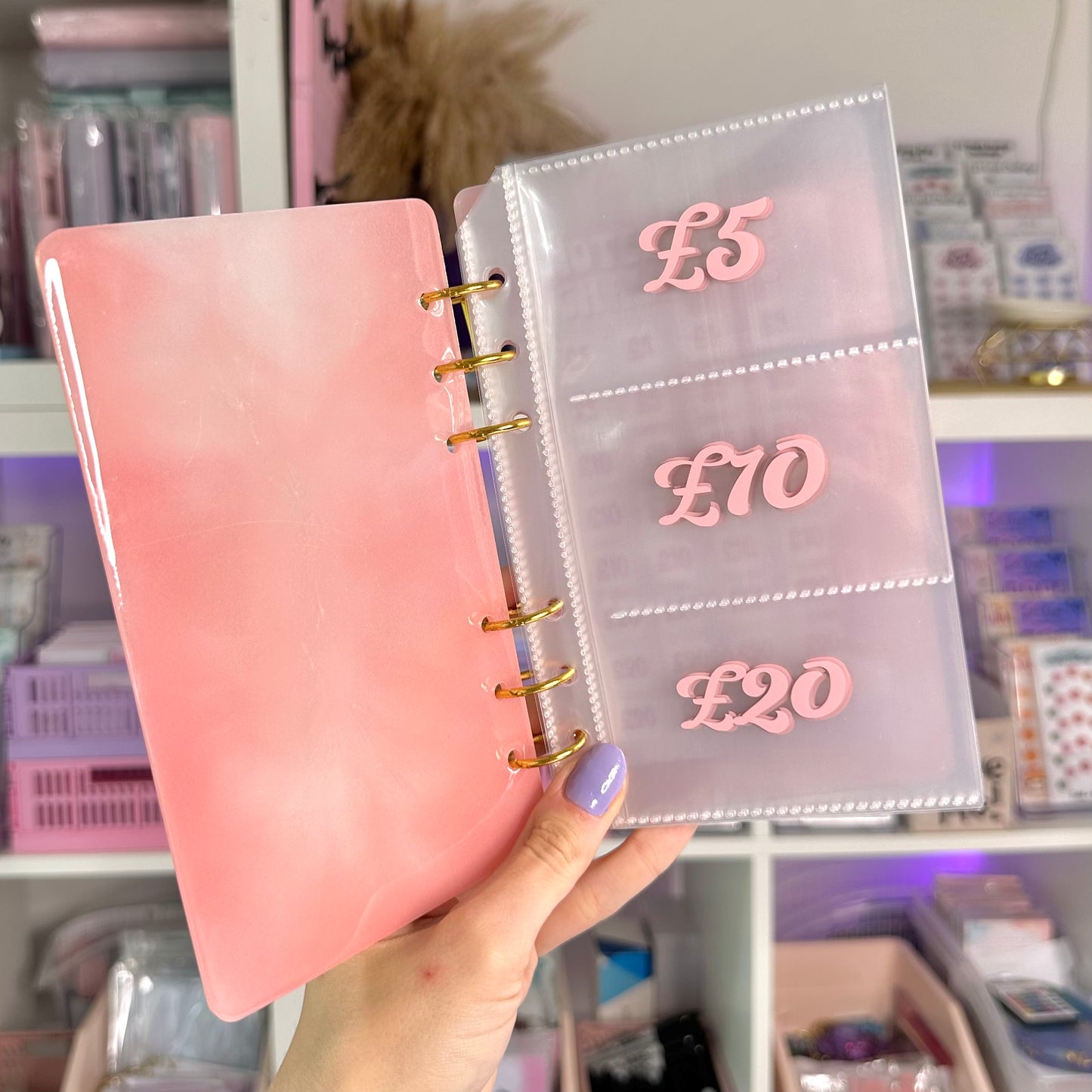 Cotton Candy - Save £350! Handmade Resin Challenge Binder