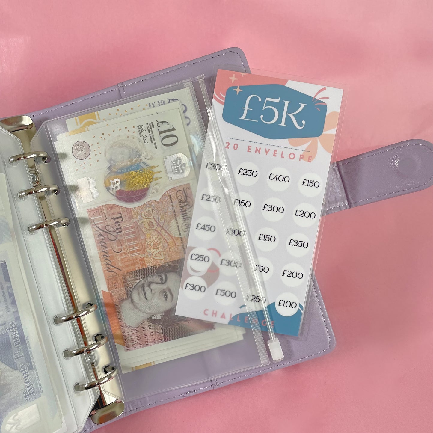 The Big £5k! 20 Envelope Challenge | Laminated Savings Tracker